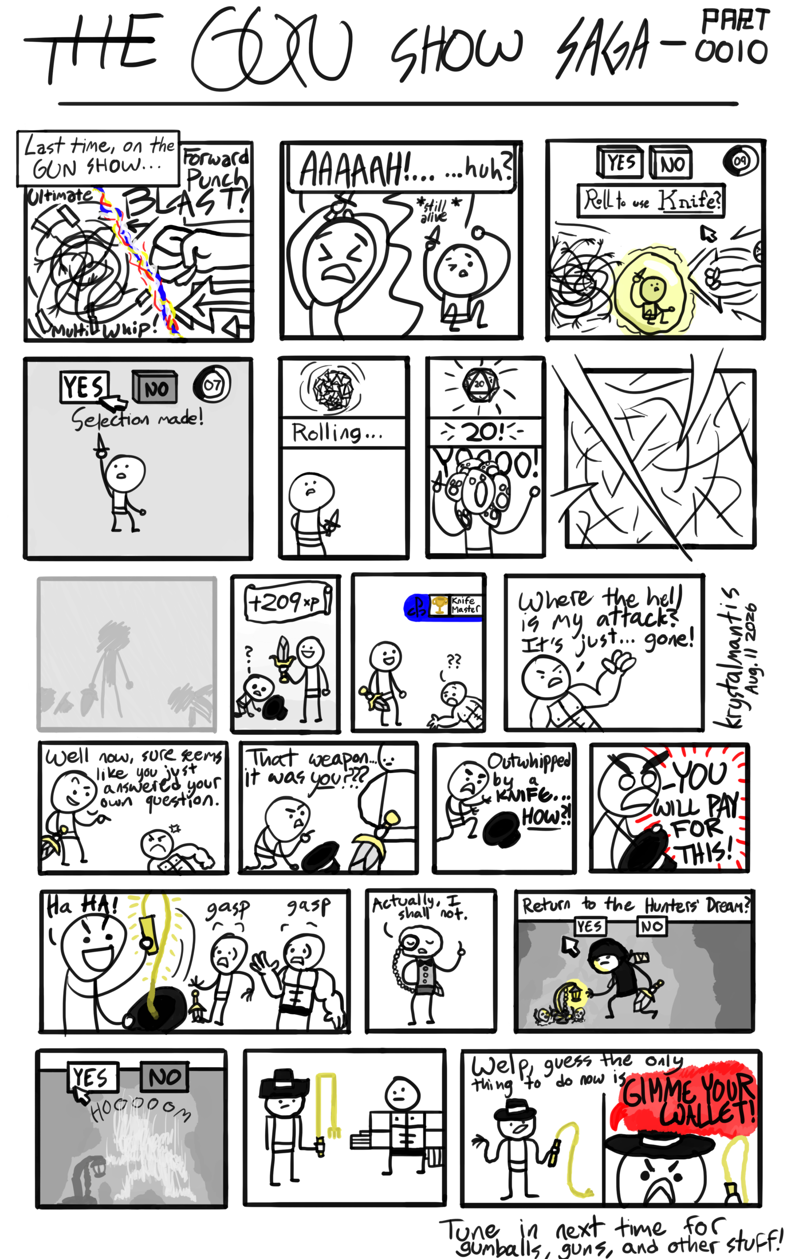 Panels 18 & 19 are a reference to hit game Bloodborne, and I really shouldn't use hover text to explain the lore.