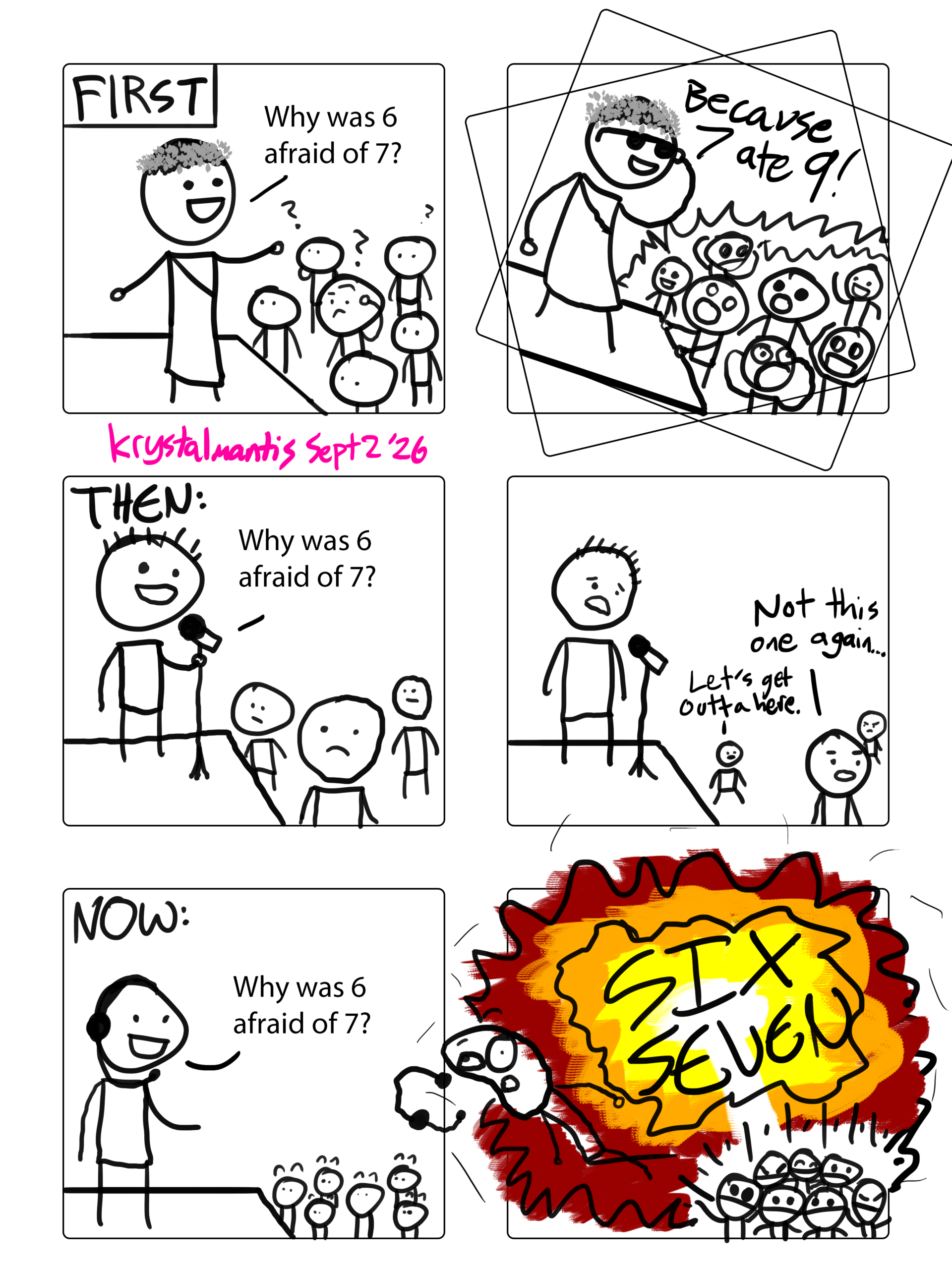 This is... what? The sixth or seventh comic?